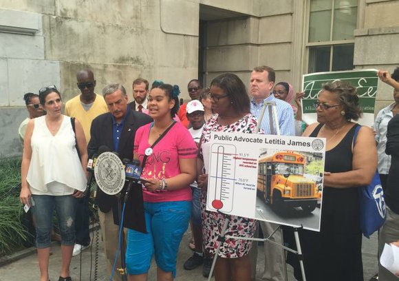 Public Advocate Letitia James filed a lawsuit against the New York City Department of Education Aug. 19 for failing to ... Public Advocate Letitia James filed a lawsuit against the New York City Department of Education Aug. 19 for failing to ...