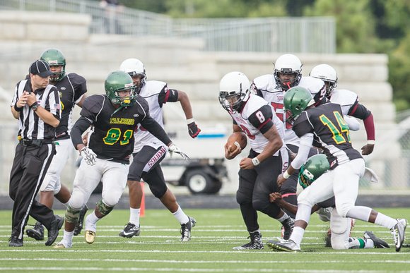 So far, so good. Huguenot High School is undefeated, untied and unscored upon, albeit after just one game in a ...