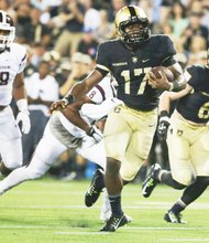 Army West Point quarterback, Ahmad Bradshaw.