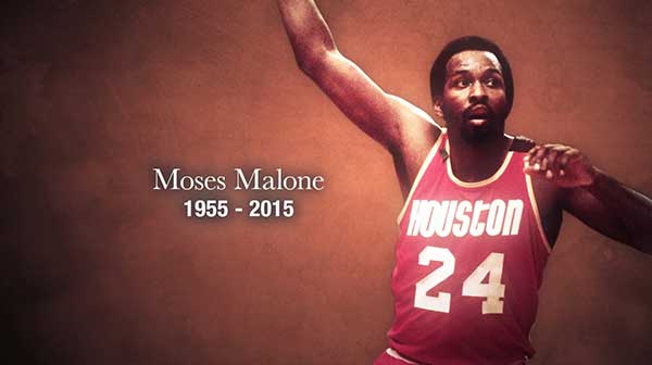 A Man At the Top of Houston's Sports Mt. Rushmore: Moses Malone