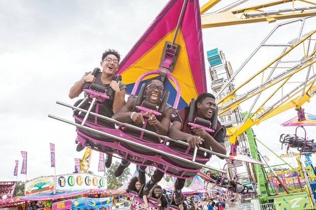  CANCELLED

Bad weather and the threat of a hurricane have forced the closure of the State Fair.
The fair closed for the season at 7 p.m. Thursday, Oct. 1.
For more information, including details on unused tickets: www.statefairva.org
