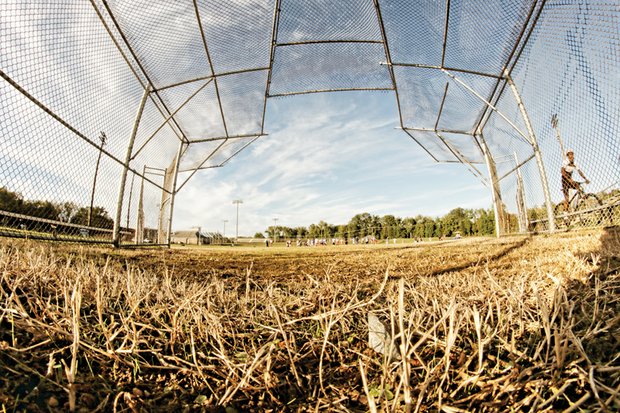 Plans are being made to transform this worn-out baseball field at Armstrong High School. The field is considered “unplayable,” but Coach Lawrence Day is leading an effort to transform it into “a jewel.” 