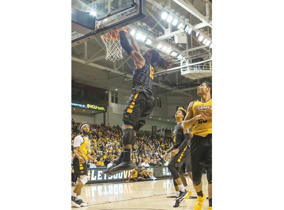 If dunks were donuts, Justin Tillman would be rich in sweet treats today. The 6-foot-7 Virginia Commonwealth University sophomore displayed ...