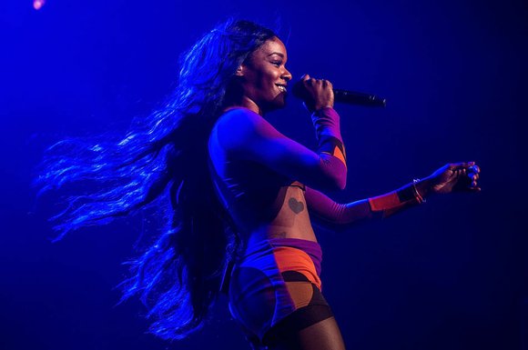 According to a statement from her lawyer, Azealia was at Paris Fashion Week during her scheduled court appearance.