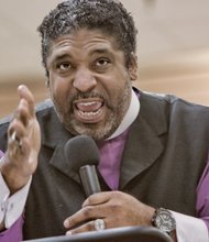 “This is no time for foolishness,’ Dr. William J. Barber II said in making in his impassioned address to the 300 participants at the Richmond Branch NAACP’s Freedom Fund Awards Gala. Location: Second Baptist Church of South Richmond.

