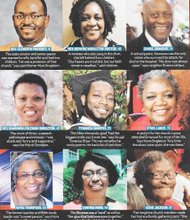 Emanuel African Methodist Episcopal Church keeps on its website this pictorial honor in remembrance of the pastor and eight church members slain by a white supremacist June 17 in the South Carolina church during a Bible study.  