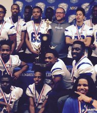 Phillips High School recently became the first Chicago public school to win an Illinois title in football. The auditorium was packed at the school, 244  E. Pershing Rd.
