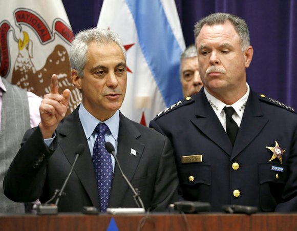 Chicago Mayor Rahm Emanuel, under heavy criticism for his handling of a 2014 police shooting that resulted in the death ...
