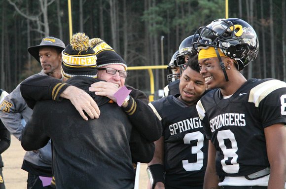 Oozing with momentum, Highland Springs High School has won 13 straight football games and needs just one more victory to ...