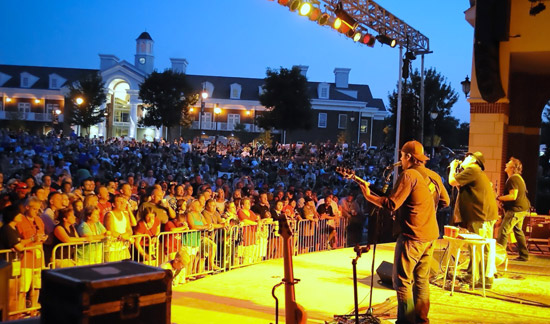 New lenox concert series