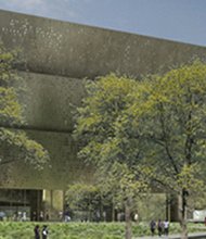 Rendering of Smithsonian’s National Museum of African American History and Culture
