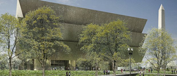 Rendering of Smithsonian’s National Museum of African American History and Culture