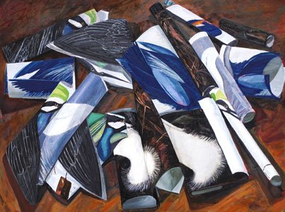 A new exhibit, “Paper Paintings: Recent Works by Teddy Johnson” is on display at Bromo Seltzer Arts Tower on Friday, ... A new exhibit, “Paper Paintings: Recent Works by Teddy Johnson” is on display at Bromo Seltzer Arts Tower on Friday, ...