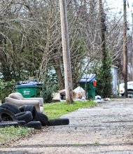 City becomes dumping ground again // “No city policies changed, and the dumping and accumulated bulk trash is rapidly taking place,” she continued in pointing to these examples of what she considers a “disturbing reality.”
The problem, Ms. Robertson stated, is that the city is doing too little to prevent people from driving along alleys and dumping “mattresses, old furniture and tires free of charge.” 
Unless residents get vehicle license plates or photos of violators, “for law-abiding citizens living in such communities — tough luck.” 
However, Ms. Robertson stated she is not giving up trying to find ways to hold accountable those who illegally dump refuse. 
She is promising to develop a strategy and to share it with residents. She urges residents with ideas to email them to Ellen.Robertson@Richmondgov.com. — JEREMY M. LAZARUS