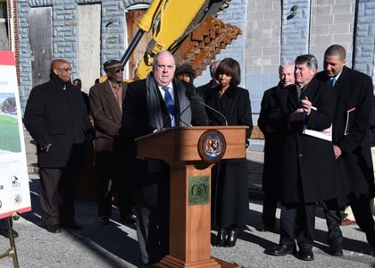 Governor Larry Hogan and Mayor Stephanie Rawlings-Blake announced a multi-year, multi-hundred-million dollar initiative to address blight in Baltimore, declaring that ... Governor Larry Hogan and Mayor Stephanie Rawlings-Blake announced a multi-year, multi-hundred-million dollar initiative to address blight in Baltimore, declaring that ...