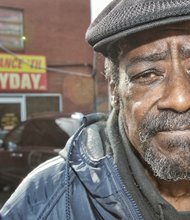 
Donald Garrett stands outside the Advance ‘Til Payday loan agency, 4311 Nine Mile Road, where he borrowed $100. The loan ended up costing him $320 in fees he could not afford on his fixed income.
