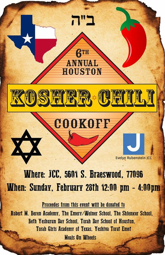 The 6th Annual Kosher Chili Cookoff is proud to announce its 2016 sponsors for its annual family fun community event. ...