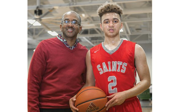 Eric Thompson Sr. has left his son, Eric Jr., with a tough act to follow on the basketball court. The ...