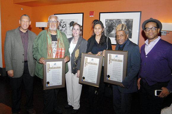 In celebration of Black History Month, the work of Harlem photographers was recognized during a reception in their honor Monday, ... In celebration of Black History Month, the work of Harlem photographers was recognized during a reception in their honor Monday, ...