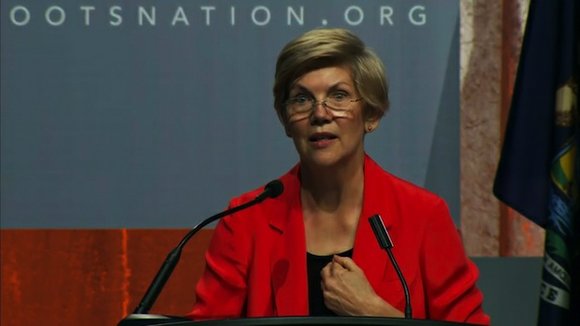 Sen. Elizabeth Warren praised her colleague John McCain Thursday, calling him "tough as a boot" the day after it was …