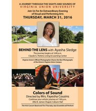 Virginia Union University is hosting a night of visual and performing art Thursday, March 31, with the theme “A Journey Through the Sights and Sounds of Virginia Union University.”