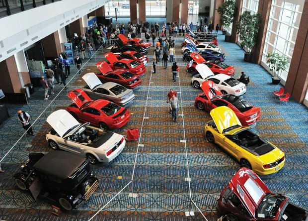 Rev ’em up //
Hundreds of car and truck lovers are drawn to the Virginia Motor Trend International Auto Show, where the hottest new cars and trucks were presented last weekend. All makes, models, styles and colors of the latest vehicles and “must-have” cars were on display at the Greater Richmond Convention Center in Downtown. 