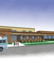 Expanding Peter Paul Development Center //
This architect rendering offers a view of the planned $3.2 million expansion of the nonprofit Peter Paul Development Center at 1708 N. 22nd St. in Church Hill. Gov. Terry McAuliffe joined center and community leaders Tuesday to break ground on the 5,000-square-foot addition. The five-month construction project is to begin in May. The addition will allow the Episcopal Church-affiliated center to offer tutoring and after-school services to 165 youths, up from 90 youngsters now served on site, and to increases services to 155 youths at three satellite locations. Founded by community activist John Coleman, the center has been offering programs since 1979. Today, along with low-income youths, the center offers classes and activities for senior citizens. It also serves as a twice-monthly distribution site for the Central Virginia Food Bank. Now led by Damon Jiggetts, the center is raising an additional $2.3 million to support operations, pay off debt and create an endowment. 
