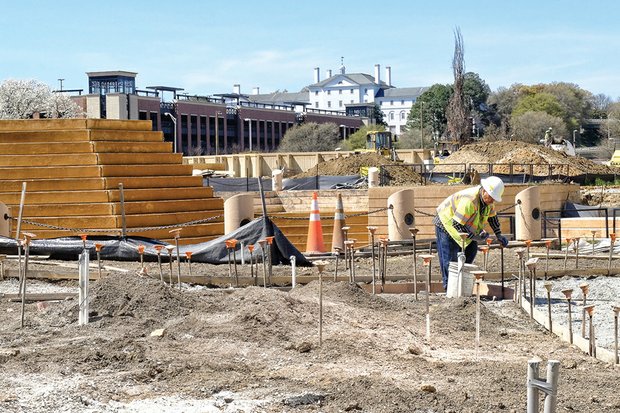 Cityscape //Work has begun on the long awaited facelift to Kanawha Plaza, a once popular jazz and R&B concert site that sits above the Downtown Expressway between 8th, 9th, Canal and Byrd streets. City Hall has awarded a $2.94 million contract to Ashland-based Southwood Building Systems, which competed against four other companies to renovate the city park. More trees and green space are promised, along with improved space for community programs and events, when the work is completed later this year.