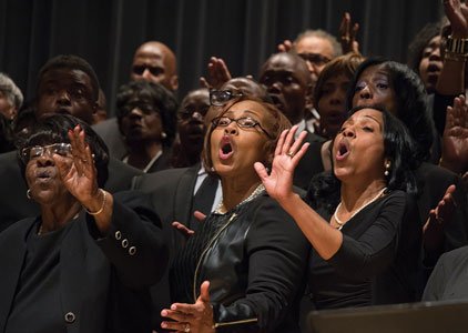 On Saturday, April 9, 2016, Peabody Conservatory students will perform with gospel choirs of Ark Church and New Shiloh Baptist ... On Saturday, April 9, 2016, Peabody Conservatory students will perform with gospel choirs of Ark Church and New Shiloh Baptist ...