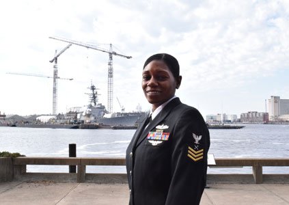Petty Officer 1st Class Jamye Graham from Baltimore, serving with USS Wasp (LHD 1), earned Senior Sailor of the Year ... Petty Officer 1st Class Jamye Graham from Baltimore, serving with USS Wasp (LHD 1), earned Senior Sailor of the Year ...