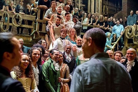The hit musical "Hamilton" is Broadway's equivalent of The Beatles. The hit musical "Hamilton" is Broadway's equivalent of The Beatles.
