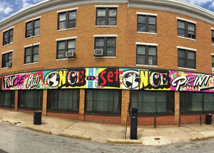 Students from the Maryland Institute College of Art’s (MICA) Globe Poster Remix course collaborated with acclaimed street artist POSE to ... Students from the Maryland Institute College of Art’s (MICA) Globe Poster Remix course collaborated with acclaimed street artist POSE to ...