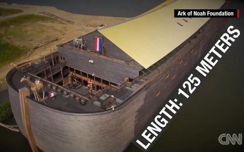 A Dutch carpenter spent years building a replica of Noah's ark. Now he wants to sail across the Atlantic Ocean A Dutch carpenter spent years building a replica of Noah's ark. Now he wants to sail across the Atlantic Ocean