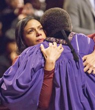 Merle Dandridge and Kevin David