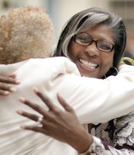 Kathy Deshazo-Jackson, who said she was one of the first African-American students to attend the former Byrd Middle School, is elated by the vote last week to rename the Henrico County school.