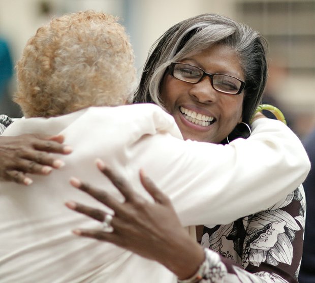 Kathy Deshazo-Jackson, who said she was one of the first African-American students to attend the former Byrd Middle School, is elated by the vote last week to rename the Henrico County school.