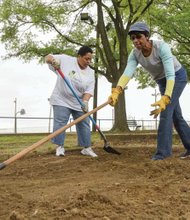 Volunteers also revitalized the garden at T.B. Smith Recreation Center at 2015 Ruffin Road and the parking lot at Mount Olive Baptist Church at 2611 Bells Road.
This was the 24th year for the event in Richmond, which was met with success. Volunteers helped spruce up about 39 homes. 