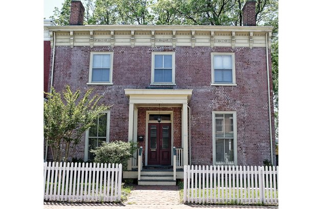 View of the home of the Rev. William Washington Browne, founder of the Grand Fountain of the United Order of True Reformers. Location: 105 W. Jackson St. in Jackson Ward. The house also was the original location of the order’s savings bank, which opened April 3, 1889.