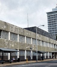 The worn exterior of the City of Richmond’s former Public Safety Building is a prime example of the city’s failure to invest in maintenance. The city now faces a huge bill to cover costs for improving public buildings, streets and other infrastructure, as well as for modernizing schools. 