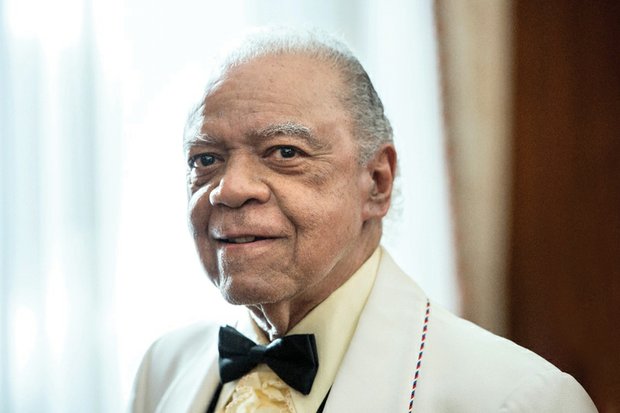 Irving Linwood Peddrew III, 80, of Hampton is the ninth person to receive an honorary degree from Virginia Tech. Below, Mr. Peddrew in his Virginia Tech cadet uniform as a student in the 1950s.