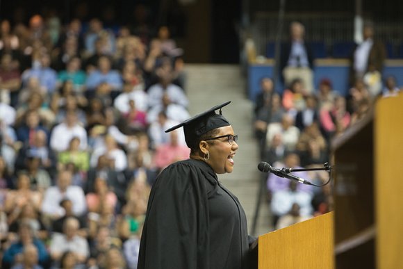 “Go make the world a better place for people everywhere,” was the recurring message to the more than 5,000 graduates ...