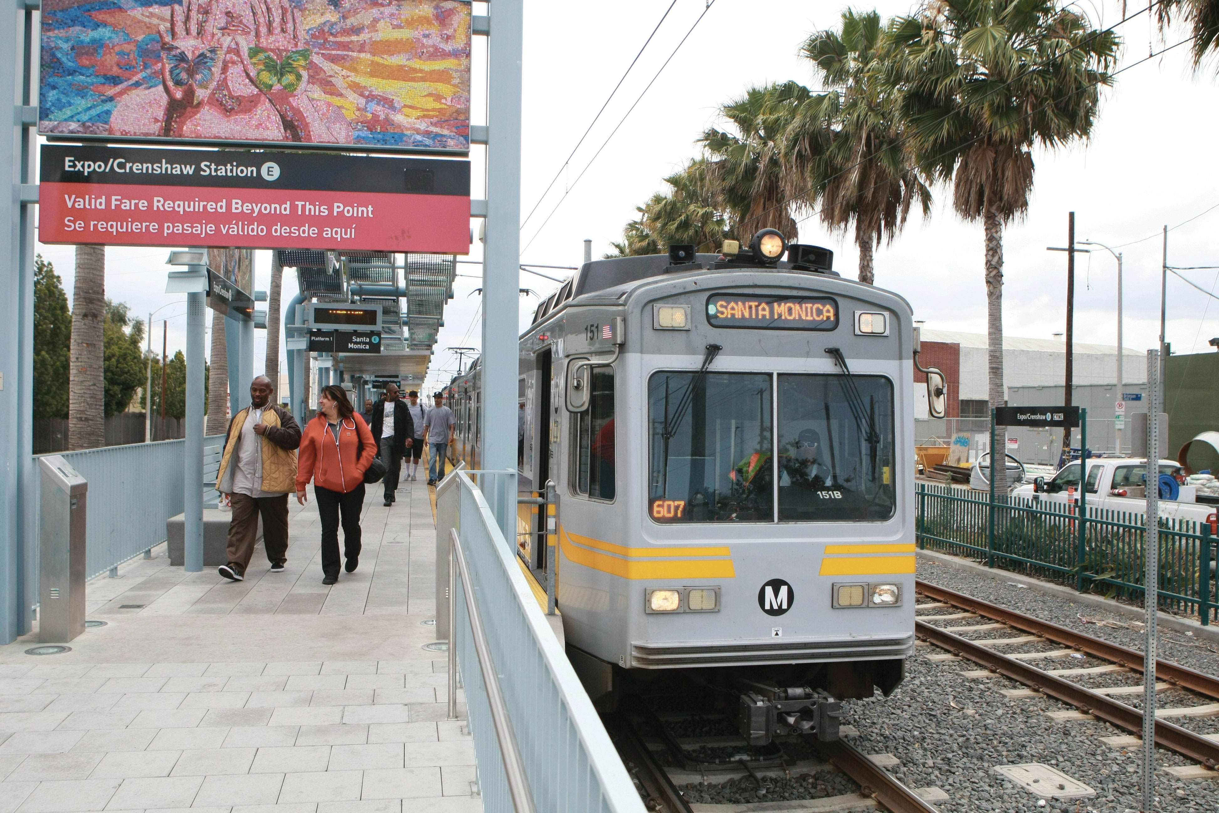 Expo Line glides into Santa Monica | Our Weekly | Black News and  Entertainment Los Angeles