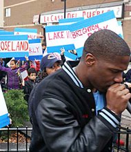 Jahmal Cole’s social initiative entitled “My Block, My Hood, My City,” takes teenagers from underserved Chicago communities on city-wide explorations.  Photo courtesy of Jamal Cole.