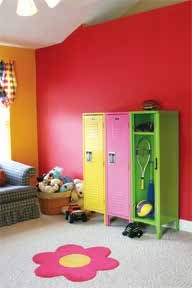 Fashionable Lockers At Home Keep Kids Organized Chicago Citizens Remember The Days When You Were In School And Had A Locker To Your