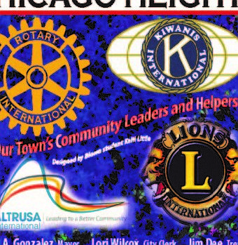 City of Chicago Heights design of the annual vehicle sticker. Photo courtesy of cityofchicagoheights.org.
