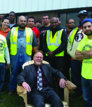SSC President Don Manning with 2016 HCCTP Graduates. Photo Courtesy of SSC