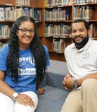 Ridgely Carter-Minter and her brother, Gilbert Carter Jr., were named Teacher of the Year at their respective schools in Richmond. Mrs. Carter-Minter teaches fifth grade at Woodville elementary School, and Mr. Carter is a special education teacher at Boushall Middle School.