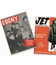The original covers of Ebony and JET, from 1945 and 1951 respectively, symbolize the once proud history of Johnson Publishing Co., which will focus on cosmetics after disposing of the magazines. Linda Johnson Rice, daughter of the magazines’ creator, the late John H. Johnson, though, will have a role in ensuring their continuance as a board member of the publications’ new owner, Ebony Media.