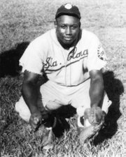 Gibson, the home run king, died in January 1947 at age 35, just months before Jackie Robinson signed with the Brooklyn Dodgers.