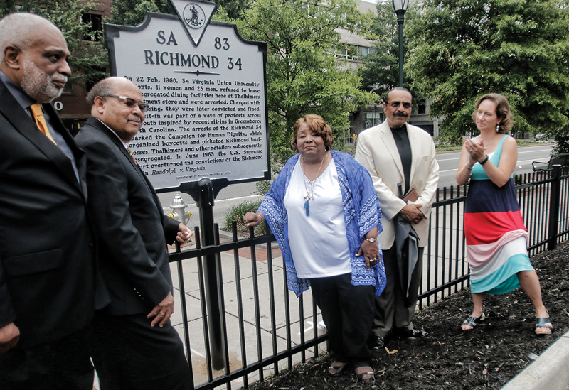 ‘Richmond 34’ student sitin commemorated with state marker Richmond